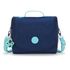 NEW KICHIROU LARGE LUNCHBAG : KIPLING : RESORT NAVY : OS - ديلسي حقيبة صغيرة محمولة باليد