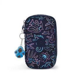 50 PENS MEDIUM PENCASE : KIPLING : DISCO FISH : OS - ديلسي حقيبة صغيرة محمولة باليد