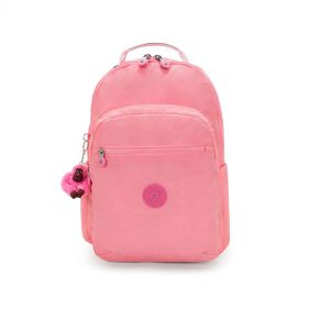 SEOUL LAP LARGE BACKPACK : KIPLING : CORAL SEA : OS - شنطة ظهر