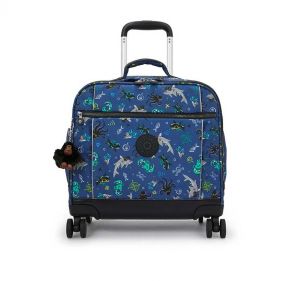 NEW STORIA LARGE WHEELED BAG : KIPLING : UNDERSEA PARTY : OS - حقائب مزودة بعجلات