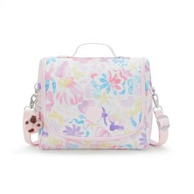NEW KICHIROU LARGE LUNCHBAG : KIPLING : AQUA SEA : OS - ديلسي حقيبة صغيرة محمولة باليد
