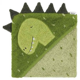HOODED TOWEL  75CM X 75CM  MR. DINO   - مريلة