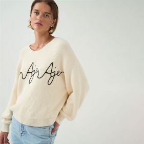 EMILIA LOGO KNIT - ملابس تريكو