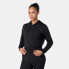 CROP SWEAT HOODIE  - جاكيت غير رسمي