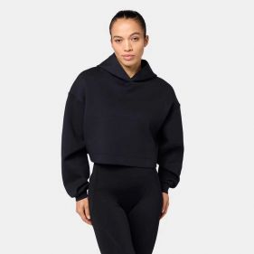 OVERSIZED CROP HOODIE  - جاكيت غير رسمي