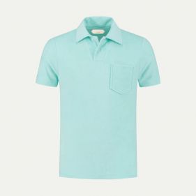TERRY POLO SHIRT - بولو كم قصير