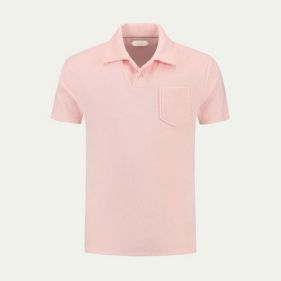 TERRY POLO SHIRT - بولو كم قصير