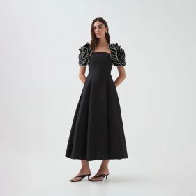 TWYLA MIDI DRESS - فستان