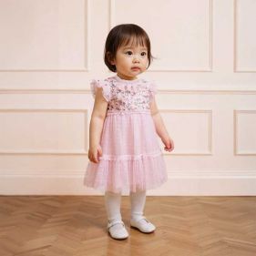 NEWBORN DRESS - فستان
