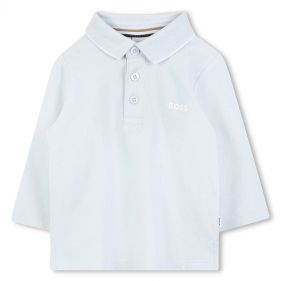 BABY BOY LONG SLEEVE POLO  - بولو