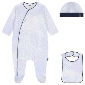 NEWBORN PYJAMA+HAT  - بيجاما