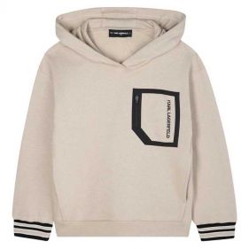 BOY HOODED PULLOVER  - بلوفر
