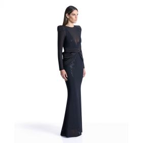 MIMICRY2 PIECE GOWN  - فستان