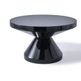 COFFEE TABLE ZIG ZAG BLACK: POLSPOTTEN-طاولة
