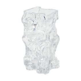 VASE ICE CLEAR: POLSPOTTEN-مزهرية