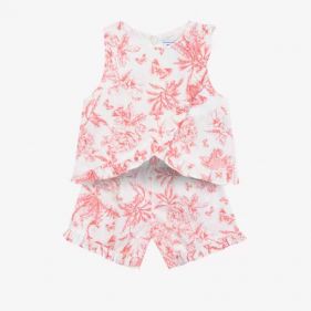 BABY GIRL TOP+SHORT - طقم اطفال