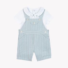 BABY BOY TOP+SALOPETTE - طقم اطفال