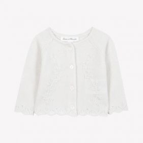 NEWBORN CARDIGAN - جاكيت صوف