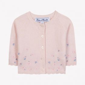 BABY GIRL CARDIGAN - جاكيت صوف