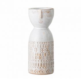 EMBLA VASE WHITE: BLOOMINGVILLE - مزهرية
