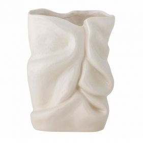 FABRICE VASE WHITE: BLOOMINGVILLE - مزهرية