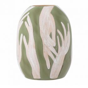 ADALENA DECO VASE GREEN: BLOOMINGVILLE - مزهرية