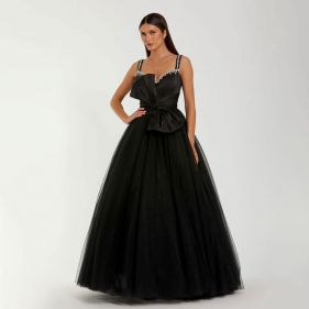 SL TULLE SWEETHEART NECK BALLGOWN - فستان
