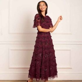 DAISY WAVE ANKLE GOWN  - فستان