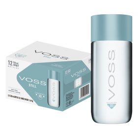 Voss Water Still 250ml x 12 - فوس مياه معدنية عادية 250 مل