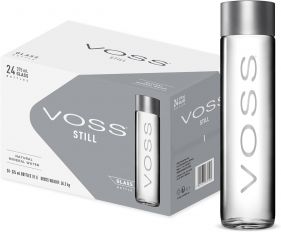 Voss Still 375 ml Glass X 24 -  فوس مياه معدنية عادية 375 مل زجاج