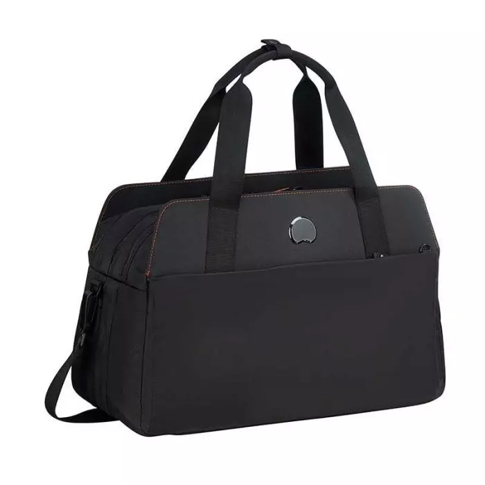 DELSEY DAILY'S DUFFLE BAG 50CM BLACK ديلسي حقيبه يدويه