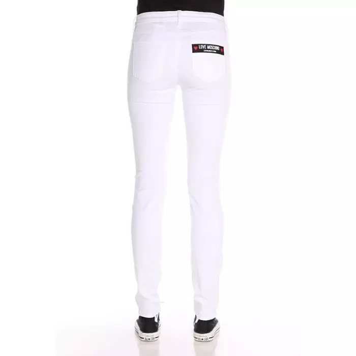 CFWQ387 00 S3445 : TROUSER: LOVE MOSCHINO - بنطلون