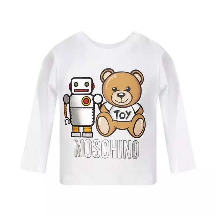 Buy Moschino Baby Boy Long Sleeve T Shirt 1892895301 Salam Stores