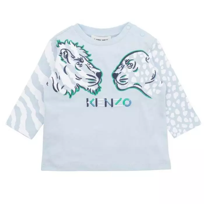 Buy Kenzo Baby Boy Long Sleeve T Shirt 2095876401 Salam Stores