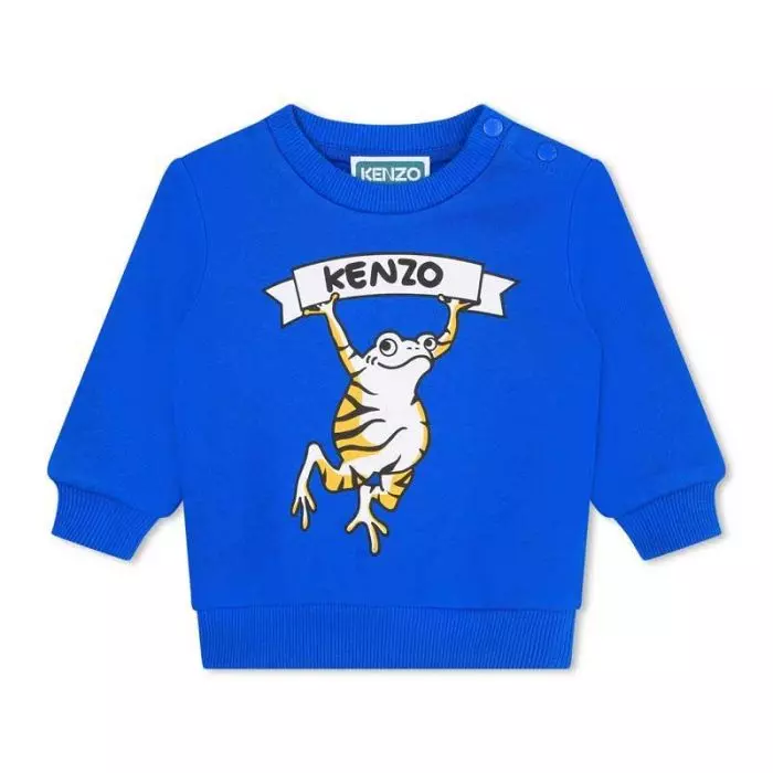 Kenzo Baby Boy Pullover in Blue Salam Stores