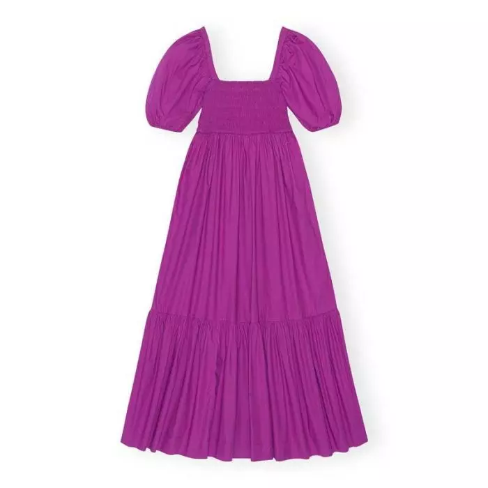 Ganni purple dress best sale