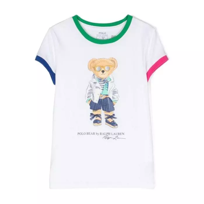 Girl ralph lauren polo tees clearance
